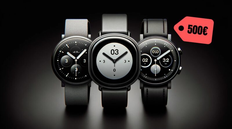Najlepšie smart hodinky do 500 eur
