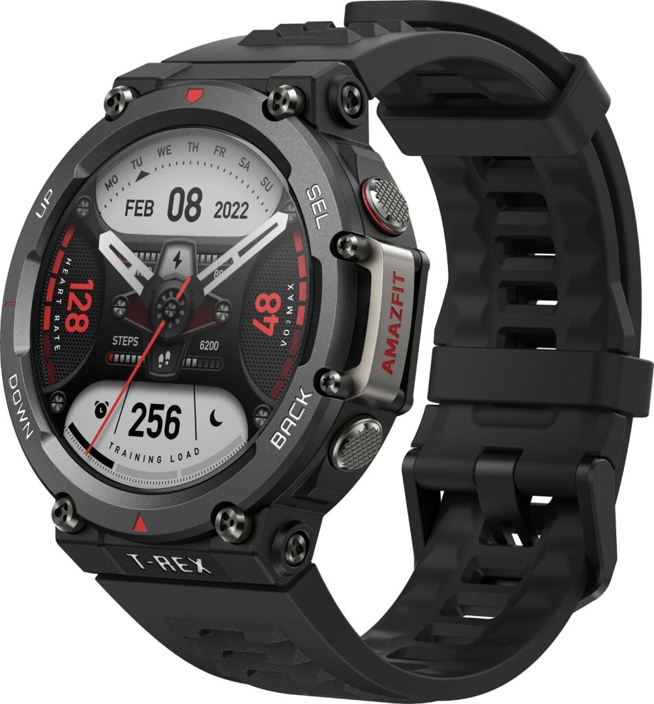 Medzi najlepšie inteligentné hodinky do 200 eur môžete zaradiť aj Amazfit T-Rex 2